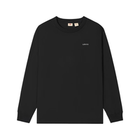 Levi's 李维斯 美式复古 LOGO印花 长袖T恤