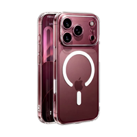 绿联 iPhone18ProMax手机壳 透明磁吸防摔