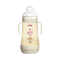 MAM美安萌 PPSU防胀气奶瓶 粉色豹子 160ml