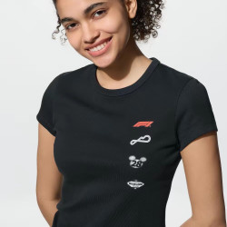 优衣库 Disney x F1® UT/短袖T恤优衣库女装印花T恤489254