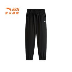 安踏 儿童透气速干裤男大童运动裤夏季新款透气耐磨休闲裤裤子