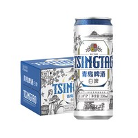 移动端：青岛啤酒 全麦白啤 330ml*24听