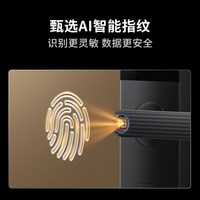 国家补贴、百亿补贴、移动端：龙霆 T3 指纹识别 电子锁