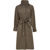 VERO MODA 325321012 含棉捏褶小立领 女士风衣