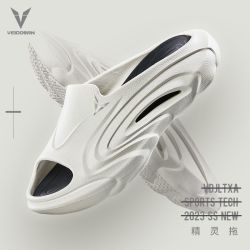 VEIDOORN 精灵拖超临界发泡运动拖鞋男夏季外穿凉拖厚底篮球拖鞋防滑潮