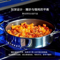 星厨加深多能家用无氟牛排松饼锅电磁炉可用