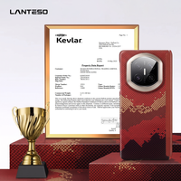 LANTESO 华为Mate X7 凯夫拉手机壳超薄 碳纤维芳纶磁吸超薄全包保护壳
