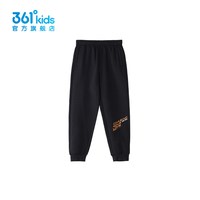 361° 童装男童休闲针织长裤冬季新款中大童加厚裤子