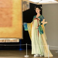 重回汉唐 五折汉服-五折汉服-春辰锦原创唐制复原齐胸衫裙襦裙套装披帛汉