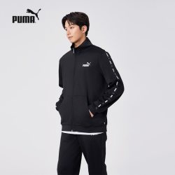 PUMA 经典运动风套装男女轻便立领休闲外套  彪马puma