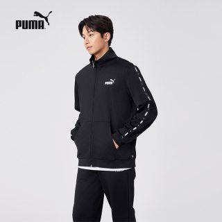 PUMA 经典运动风套装男女轻便立领休闲外套  彪马puma