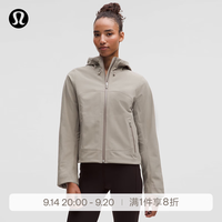 lululemon 丨Cross Chill 女士城市越野夹克 LW4CL9S 暖褐灰 XL