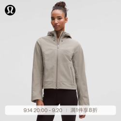 lululemon 丨Cross Chill 女士城市越野夹克 LW4CL9S 暖褐灰 XL