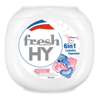 移动端、88VIP：菁华freshHY清可新六合1洗衣凝珠除菌螨樱花持久留香