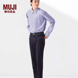 無印良品 MUJI 无印良品 MUJI 男式 弹力牛仔修身裤 男士牛仔裤