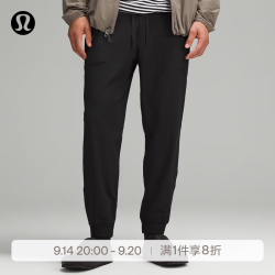 lululemon 丨ABC 男士运动裤 *短款 LM5AJMS 黑色 M