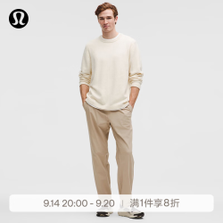lululemon 丨ABC™Warpstreme™男士长裤 *偏短 速干 LM5APMS 顽趣卡其 XL