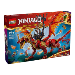 乐高 幻影忍者Ninjago 儿童拼装积木玩具 男孩女孩礼物  71822 威猛源龙