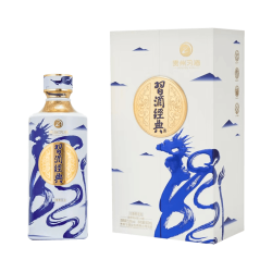 小米有品 众筹上新丨习酒 经典青花龙 酱香型白酒礼盒 500ml 1瓶装