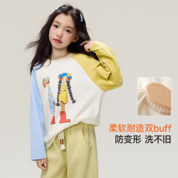 媛媛公主 女童卡通印花长袖T恤秋季新款儿