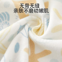 贝肽斯 婴儿衣服春纯棉新生儿四季和尚服婴儿连体衣爬服精选 莫奈花园-蝴蝶衣