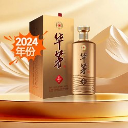 台源 MOUTAI 茅台 华茅 传承1862 53%vol 酱香型白酒 500ml 单瓶装