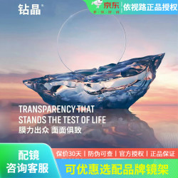 依视路 1.56钻晶X4 2片 + 优惠选配镜架一副