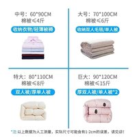 浅新 装被子的袋子棉被打包袋透明防尘收纳袋特大号防潮塑料整理搬家袋