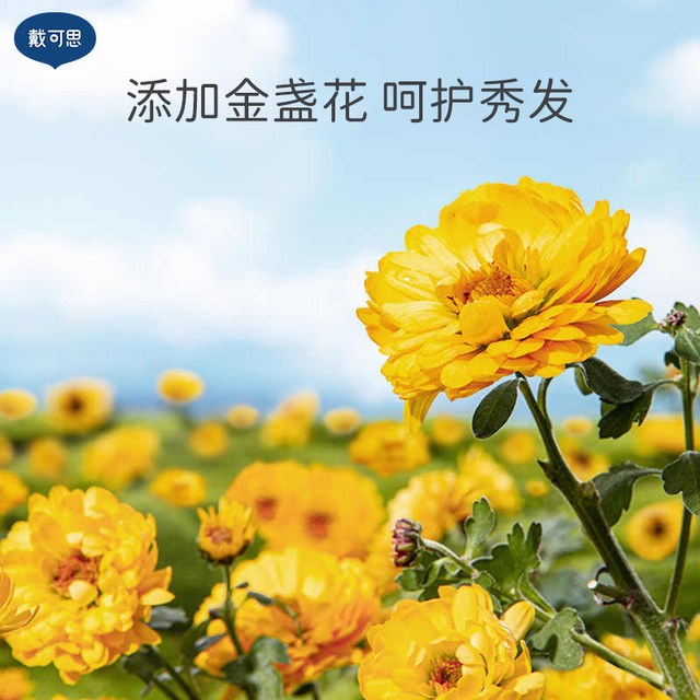 戴可思 儿童金盏花洗发水沐浴露清洁