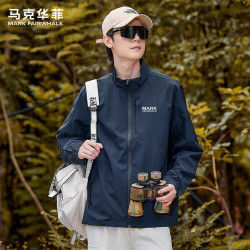 马克华菲 冲锋衣 藏青 2XL