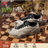 李宁 沙丘2防泼水减震回弹经典休闲鞋男子26新款反光百搭运动鞋AGCW255