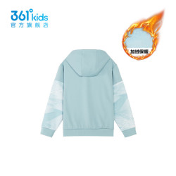 361° 童装女童套头卫衣秋冬季新款中大童上衣 K52441309-1冬季蓝 160 cm