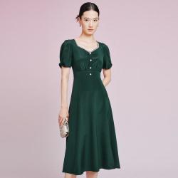 La Koradior 春夏季高级优雅A字显瘦质感贵气轻礼服连衣裙女
