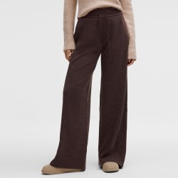 lululemon Scuba 女士偏短款中腰阔腿裤 *加绒丨lululemon丨LW5IOUS