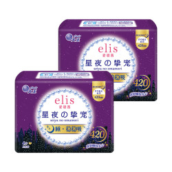 elis 大王elis星夜挚宠系列日夜用卫生巾爱璐茜纤巧棉柔姨妈巾