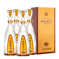 双沟 珍宝坊君坊 41.8度(1000ml+50ml)*4瓶整箱装 浓香型白酒