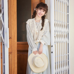 十三余 [春令晴海]春日日常气质女装汉元素套装