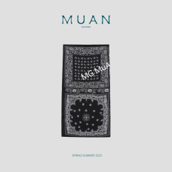 《腰果花小丝巾》MUAN定制时髦百搭丝巾小围巾WP-1017