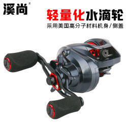 溪尚湛溪微物水滴轮路亚白条马口桃花翘嘴渔线轮