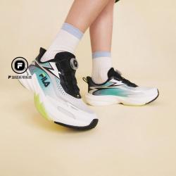 FILA 男中大童(33-40)跑鞋儿童简约舒适百搭低帮综训鞋