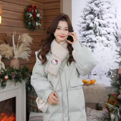 雪中飞 新款显瘦百搭女士长款羽绒服X250140210