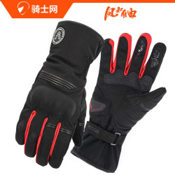 骑士网风和自由骑行手套冬季骑车防风手套摩托机车手套HIPORA风雨