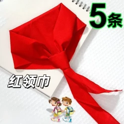 红领巾小学统一标准1米1.2米全棉超厚通用高档纯棉布料
