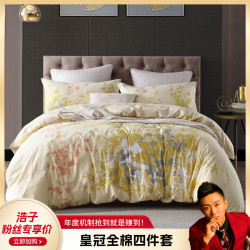 皇冠 全棉四件套200*230cm