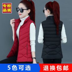马甲女百搭外穿高档背心女士秋季坎肩冬季黑色洋气薄款新款马夹潮