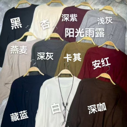 2025新款韩系设计圆领针织开衫打底衫女宽松慵懒知性欧货