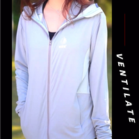 细硬峰 灰色冰丝钓鱼服轻薄户外运动服夏季透气外套男女同款灰色