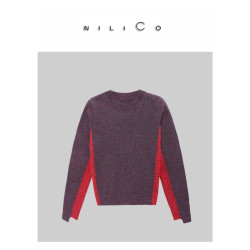 NILICO羊毛羊绒百搭精织毛衣针织冬季轻暖感