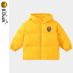 B.Duck 童装 男女童羽绒服冬季加厚白鸭绒保暖衣服