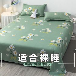 床单单件网红可爱风双人被单宿舍单人春季床褥单布
